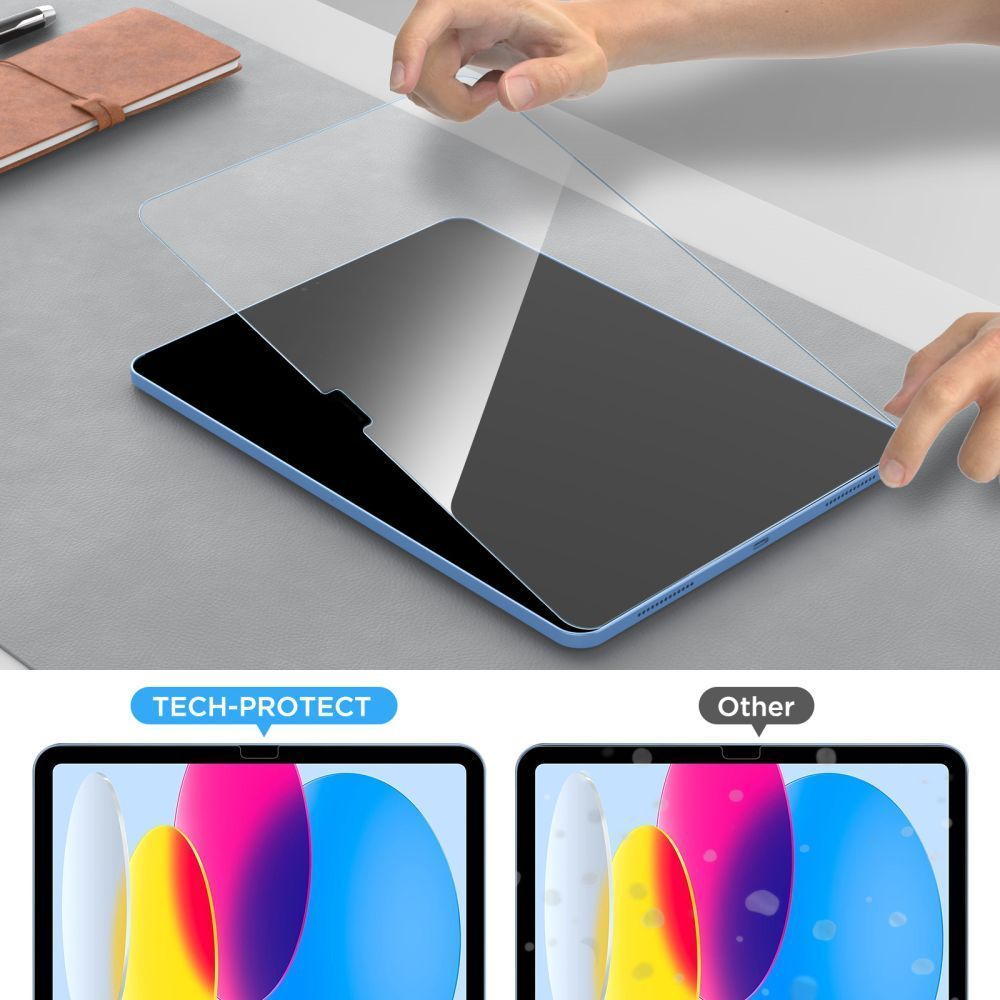 Tech-Protect Glass Fit+ 2-pack härdat glas för Samsung Galaxy Tab S10 Lite 10.9 X400/X406B - klar, bild 3