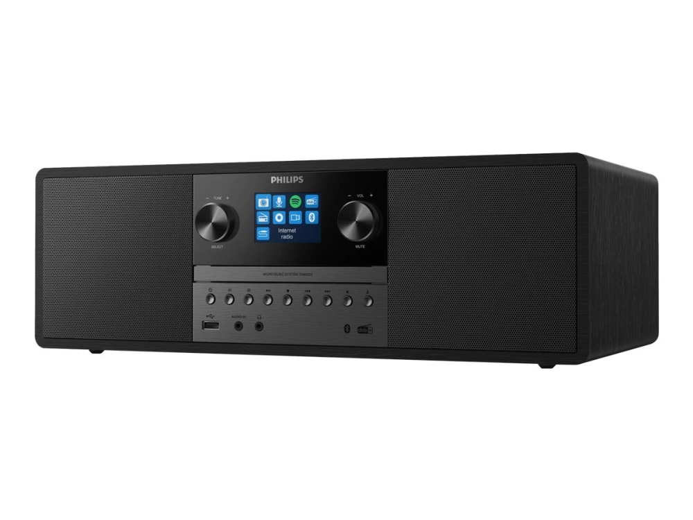 Philips TAM6805/10 mikrosystem 50 W DAB+ Bluetooth CD, svart
