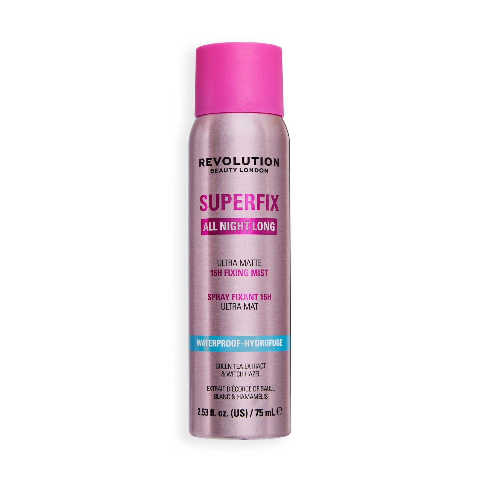 Revolution Superfix All Night Long Waterproof Fixing Mist 150 ml