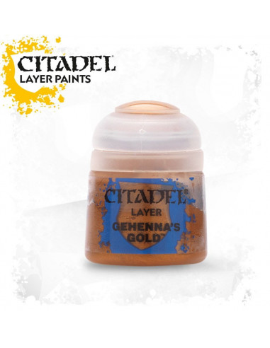 Warhammer Citadel Gehennas Gold Layer Paint