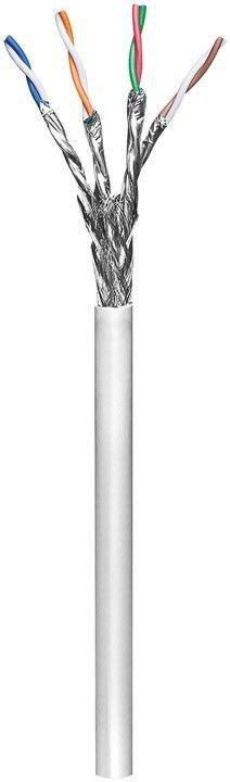 TP-kabel S/FTP, MicroConnect Cat.6, PVC Stranded, AWG 27/7, 305 meter - Grå, bild 2