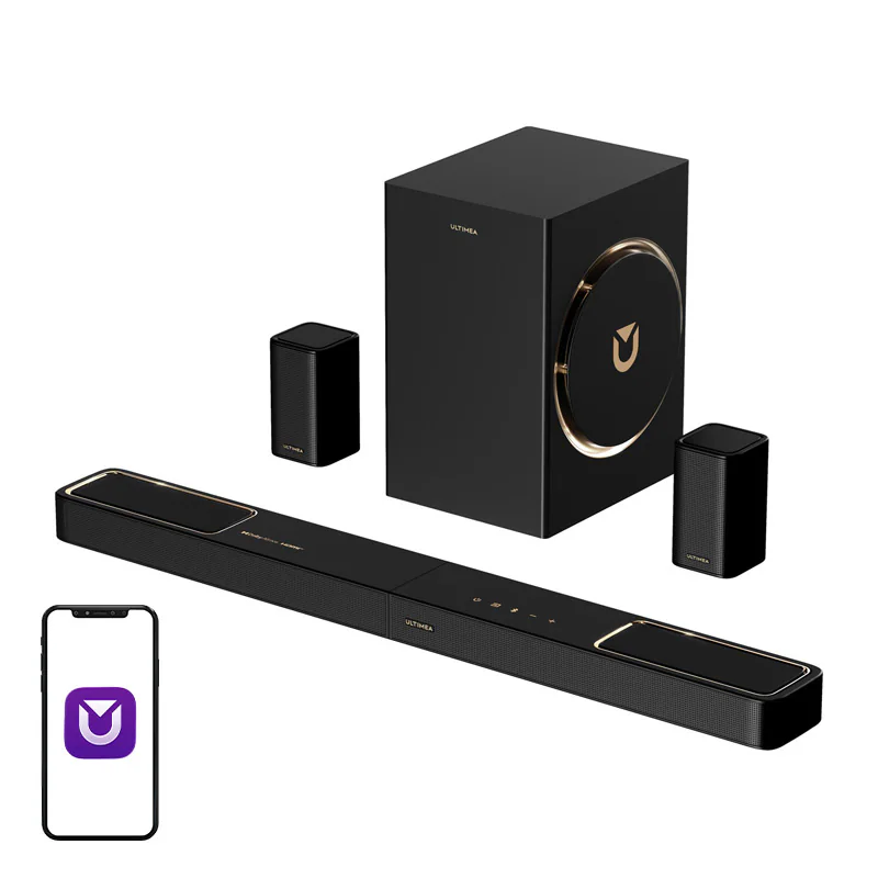 Ultimea Skywave F40 BOOM soundbar 5.1.2 med subwoofer Bluetooth 5.4