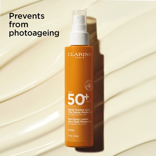 Clarins Sun Spray Lotion Very High Protection SPF50+ Body 50 ml, bild 3
