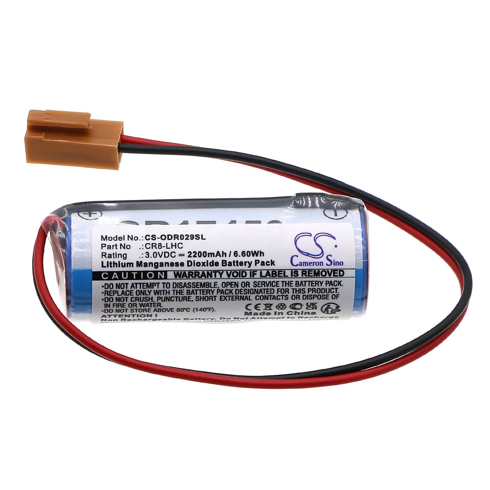 Batteri till PLC för Fanuc A04B-0236-H211, 180is-WB, A04B-0235-C211 m.fl., bild 3