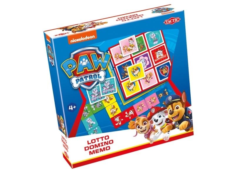 Paw Patrol - Lotto, Domino, Memo