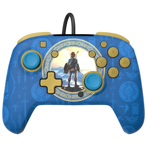 PDP Zelda Breath of the Wild REMATCH Wired Controller