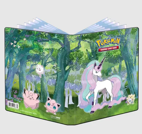 Ultra Pro Gallery Series Enchanted Glade Samlarpärm 4-pocket Portfolio för Pokemon