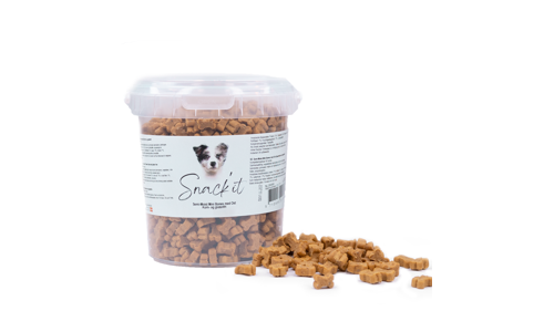 Snack'it - Semi-Moist Mini Bones W/ Cheese 500g - (01-777), bild 3