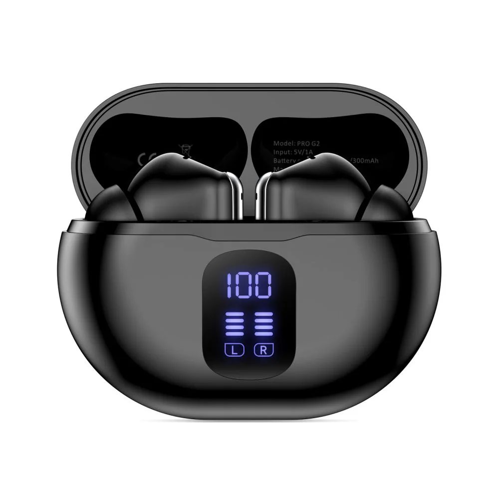 Tech-Protect UltraBoost TWS Pro G2 Headphones - Black, bild 3