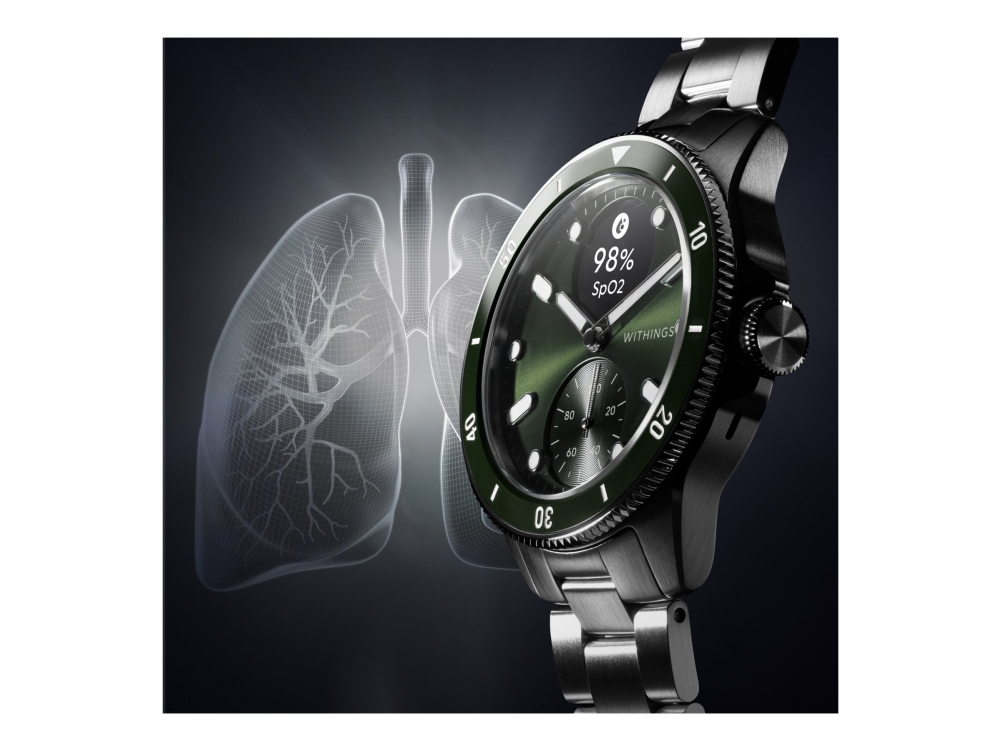 Withings ScanWatch Nova 42 mm, grön