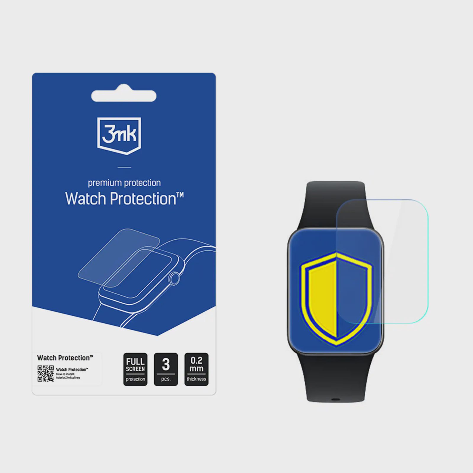3mk Watch Protection ARC-skärmskydd för Xiaomi Smart Band 10 Pro