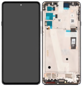 Lenovo Motorola Edge 20 - Glas/skärmbyte - Svart