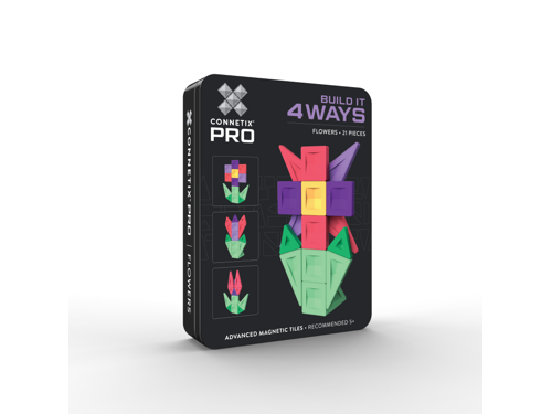 Connetix - Build It 4 Ways Flowers Pack - 21 pc (CP-T-00021-FL), bild 2