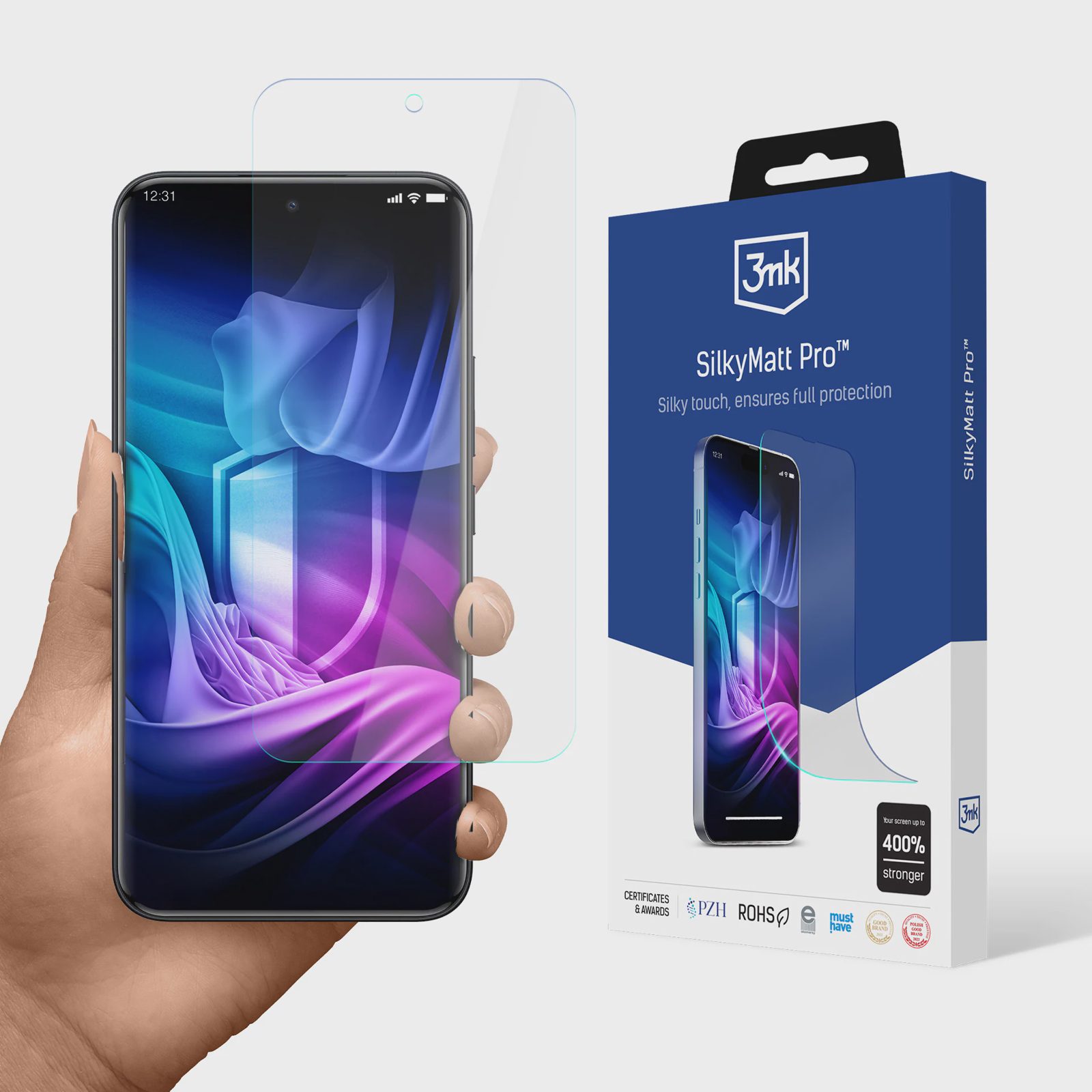 3mk Silky Matt Pro – matt skyddsfilm för Xiaomi Redmi Note 15 Pro+ 5G