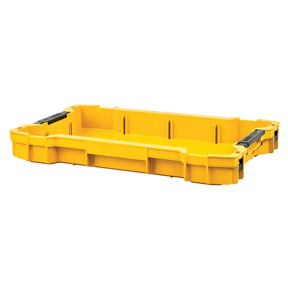 DEWALT DWST83407-1 ToughSystem 2.0 förvaringsbricka 367 mm x 306 mm, svart/gul