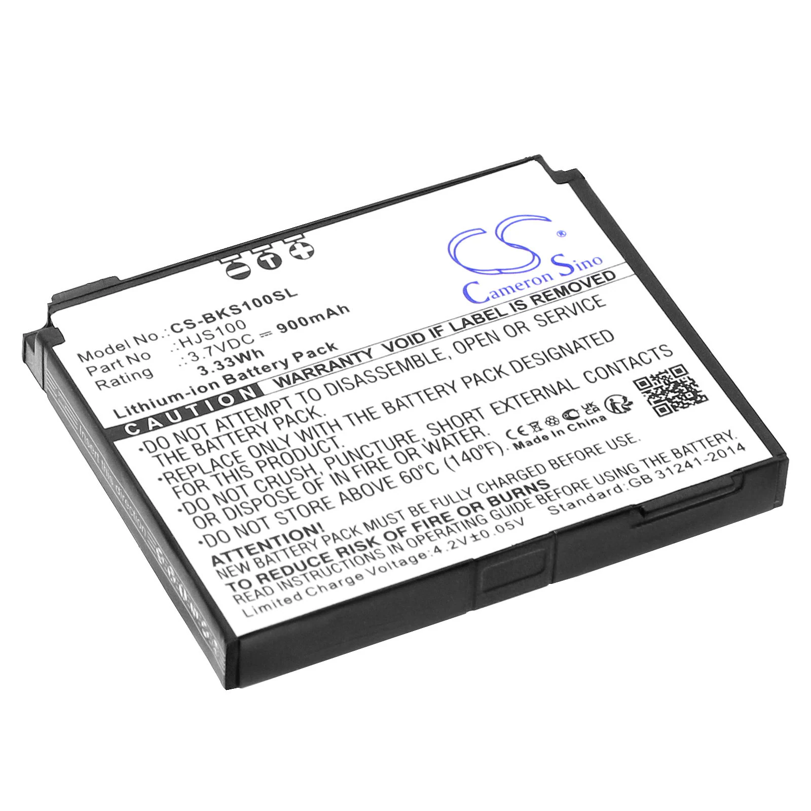 Cameron Sino batteri 338937010208 till GPS Becker Hjs-100 / Hjs100 / Hjs / Cs-bks100sl