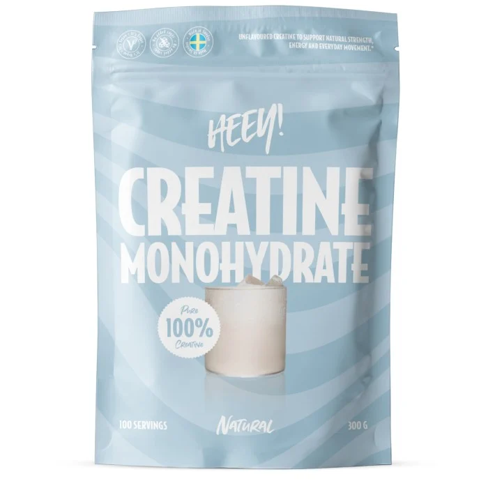 Heey! Creatine Monohydrate 100% Creatine Unflavoured 300 g