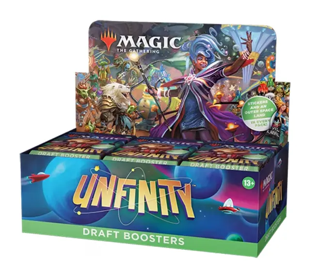 Magic Unfinity Draft Booster Display
