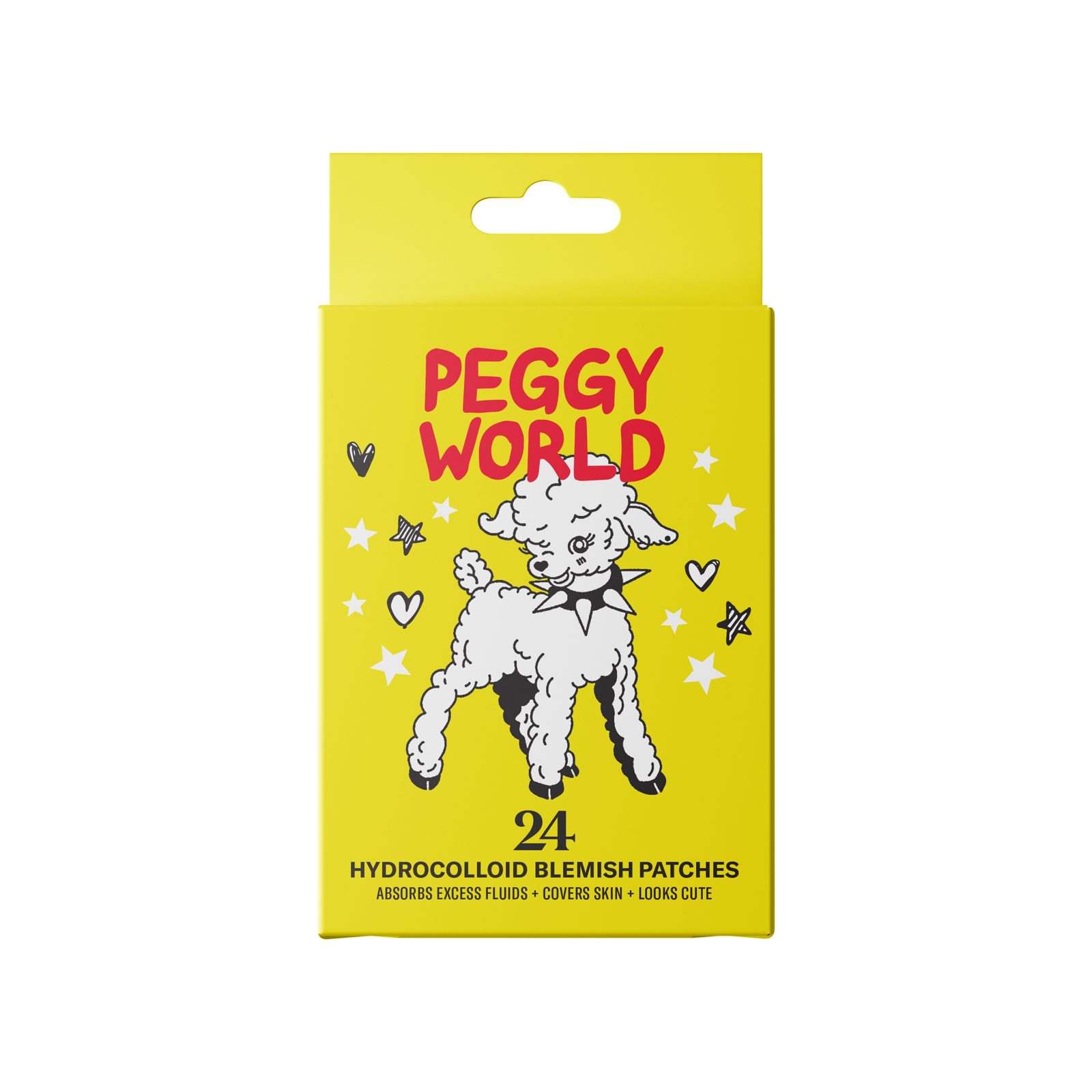 Peggy World Blemish Patches Stars and Hearts Yellow