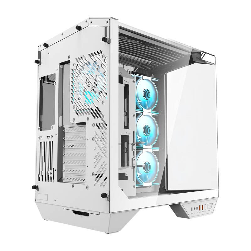 Darkflash Computer Case DY470 4 fans (white) - Chassi - Miditower, bild 4