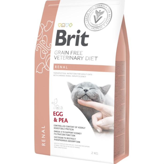 Brit GF Vet Diets Cat Renal 2 kg