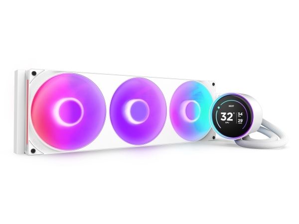 NZXT Kraken Elite RGB V2 420 Vit, bild 2