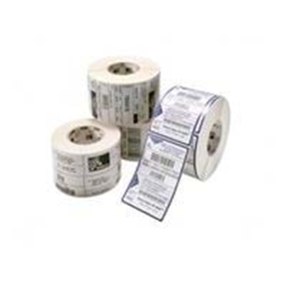 Zebra PolyO 3100T - Polyolefin - halvblank - permanent häftning - satinvit - 102 x 152 mm 3800 etikett (er) (4 rulle/rullar x 950) etiketter - för Zebra 110, 140, 220, Z4Mplus, Z6MPlus, ZM400, ZM600 Xi Series 140, 170 Z Series ZM600