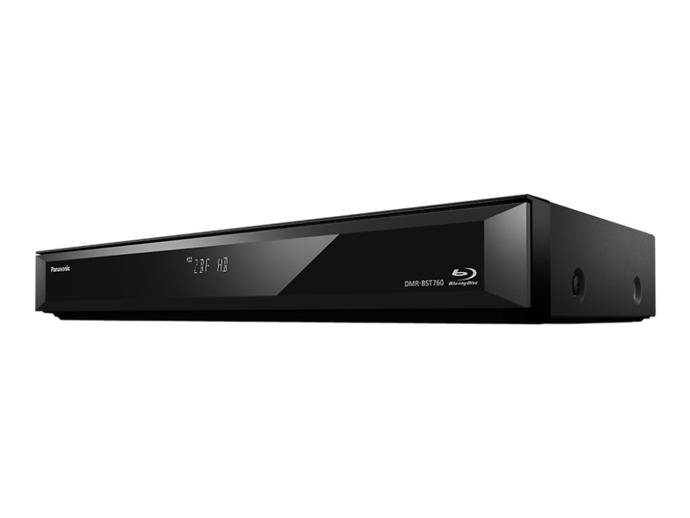 Panasonic DMR-BST760AG Blu-ray-inspelare 500 GB HDD dubbla HD-tuners, svart
