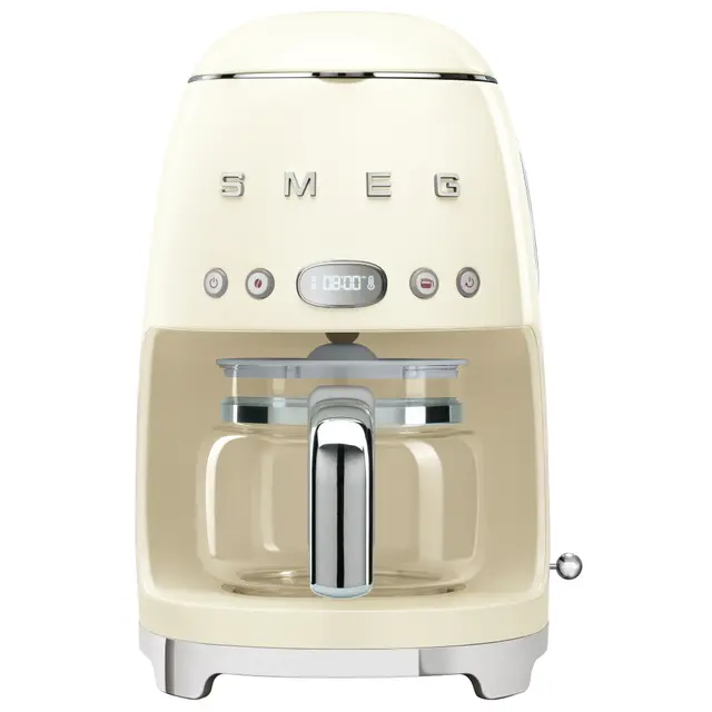 Smeg 50's Style kaffebryggare DCF02CREU (krämvit)