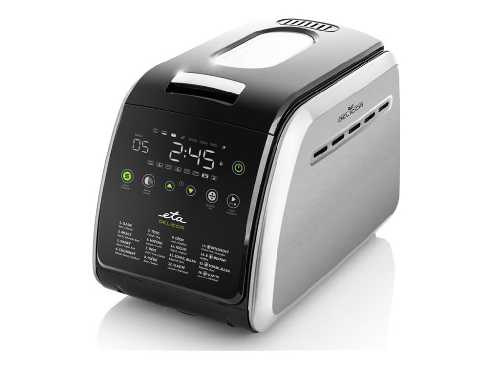ETA Delicca II 7149 90030 - Bakmaskin - 850 W - rostfritt stål/svart