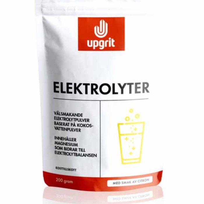 Upgrit Elektrolyter Citron 200 g