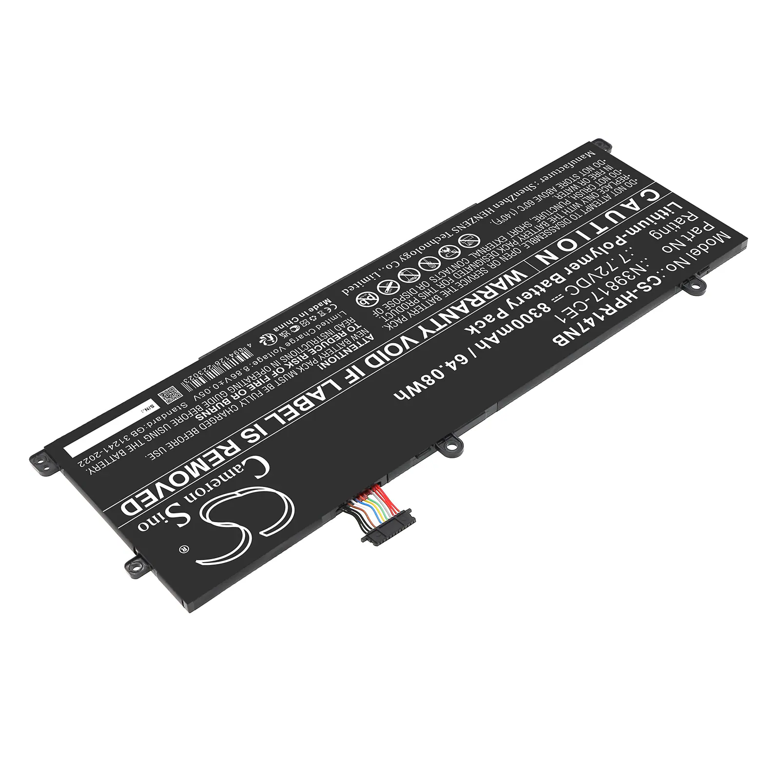 Batteri till Notebook, Bärbar dator för HP Book pro 16, Envy x360 2-in-1 16-ad0097nr m.fl., bild 2