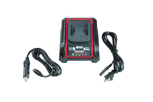 230-V-laddare för Ridgid 18-V-batterier