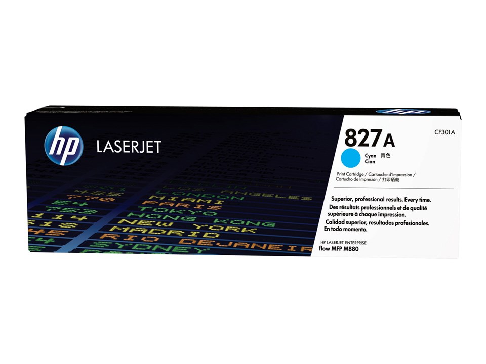 HP 827A Cyan, 32000 sidor, bild 3