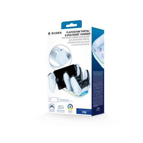 Nacon 3-in-1 Charging Station RGB White PS5