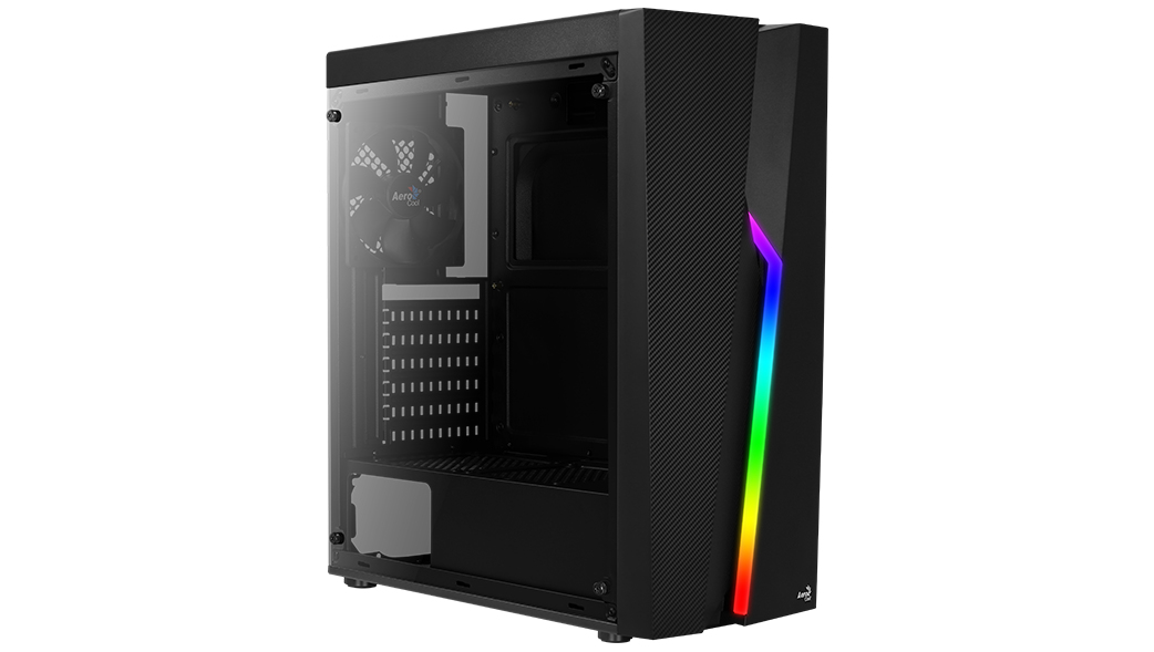 Aerocool Bolt, ATX, RGB - Svart, bild 2