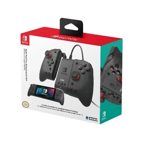Hori Split Pad Pro NSW-371U spelkontrollset till Nintendo Switch, USB, svart