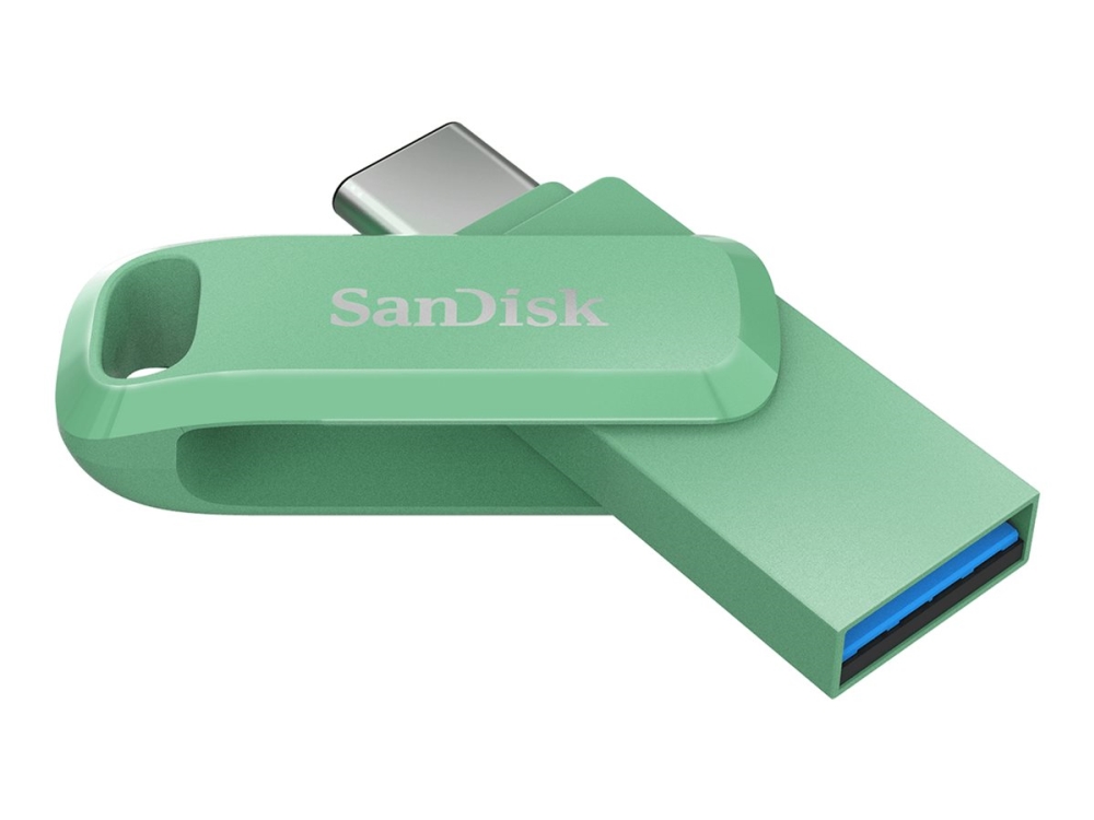 128 GB Sandisk Ultra Dual Drive Go USB-C / USB 3.1 - Absintgrön