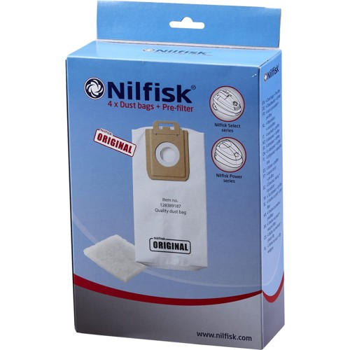 Nilfisk Select - Power dammsugarpåsar