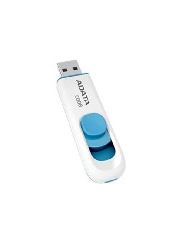 A-Data Classic Series C008 Capless - Vit - 64GB - USB-minne