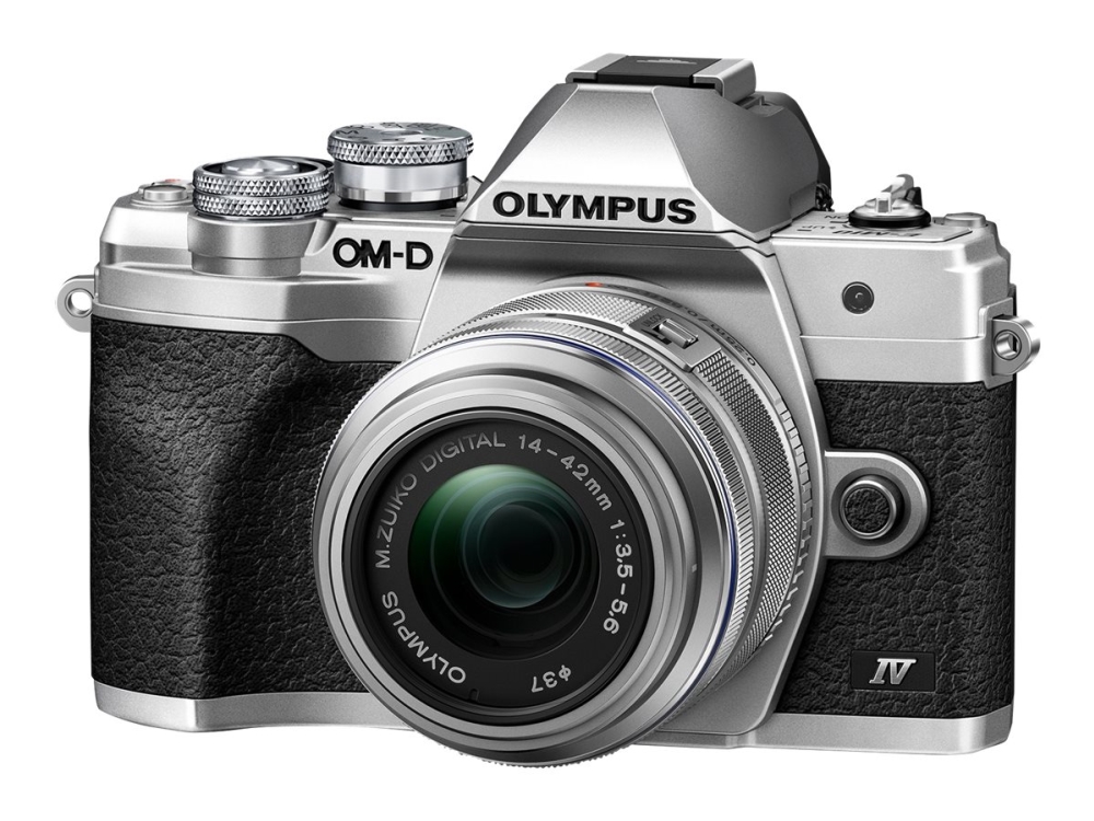 OM-D E-M10 Mark IV silver med AF 14-42/3,5-5,6 EZ M.Zuiko Digital ED