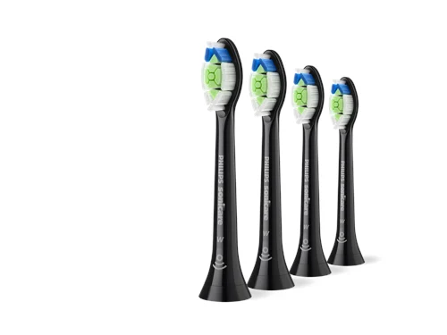 Philips Sonicare HX6064/88 Optimal White borsthuvuden, svart, 4-pack, bild 3