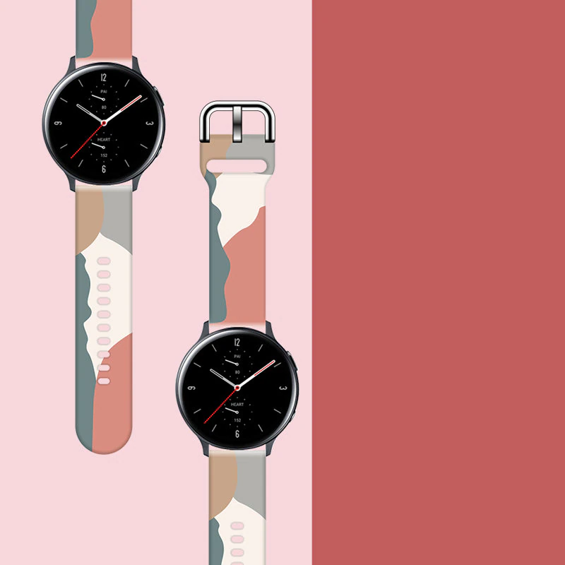 Armband Moro för Samsung Galaxy Watch 40-44 mm silikonarmband - mönster 15