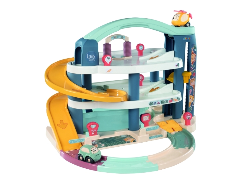 Smoby Little Maxi Garage 140203 leksaksgarage med bil, 1,5 år