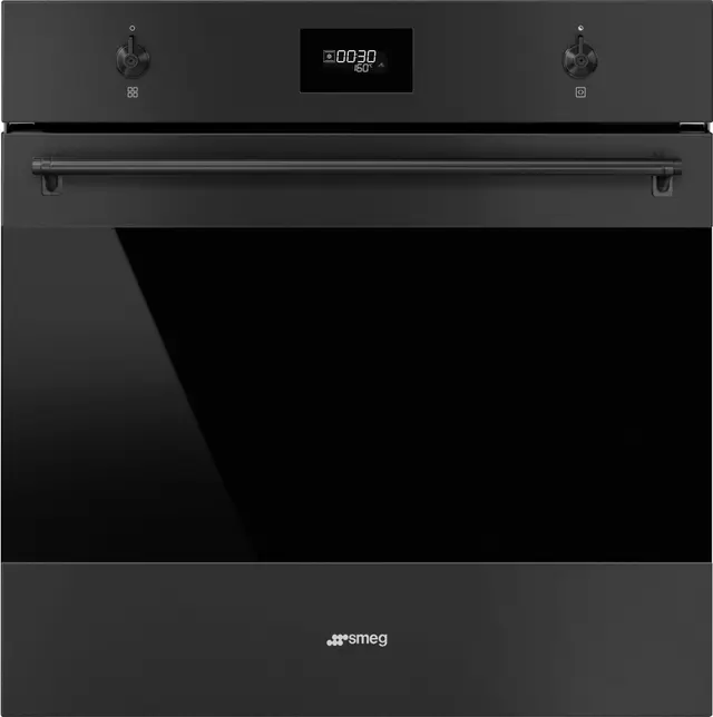 Smeg Serie Classic Inbyggnadsugn SFP6301TNNO (svart)