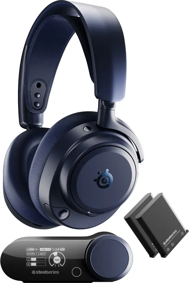 SteelSeries Arctis Nova Pro Omni trådlöst gamingheadset (blått)