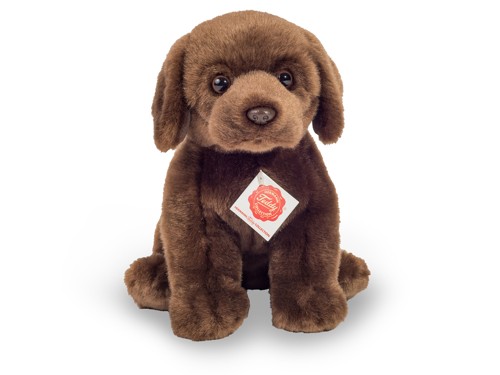 Teddy Hermann - Sitting Labrador dark brown 25 cm (919582), bild 2