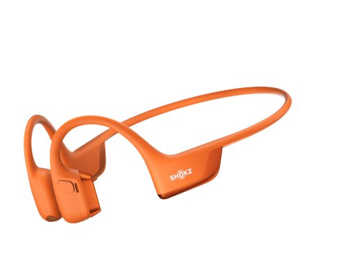 Shokz OpenRun Pro 2 benkonduktionsteknik headset, orange, bild 2