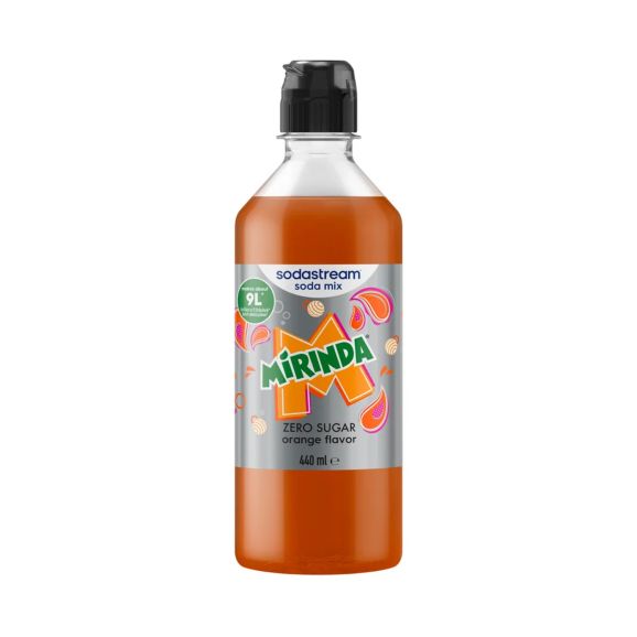 SodaStream Mirinda Zero Sugar smaksirap, 440 ml