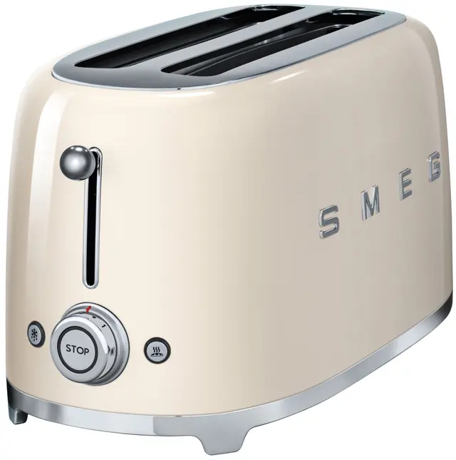 Smeg Brödrost TSF02CREU (gräddvit)